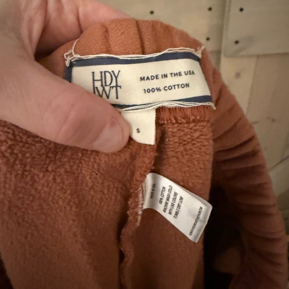 HDYWT Classic Oversized Sweat Set-Rust - Picture 4 of 16